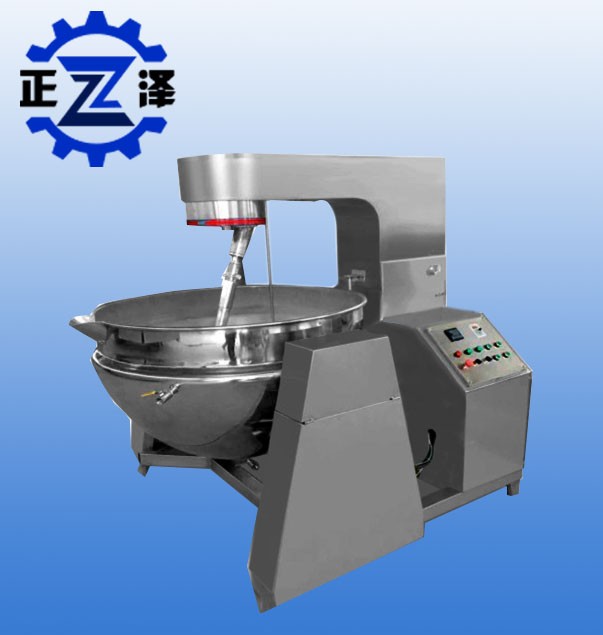 全自動(dòng)電加熱導(dǎo)熱油行星攪拌炒鍋