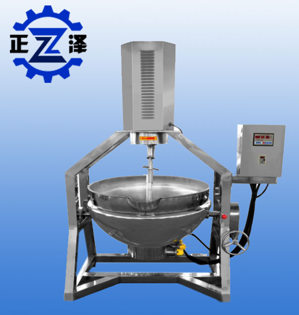 半自動電加熱導熱油行星攪拌炒鍋