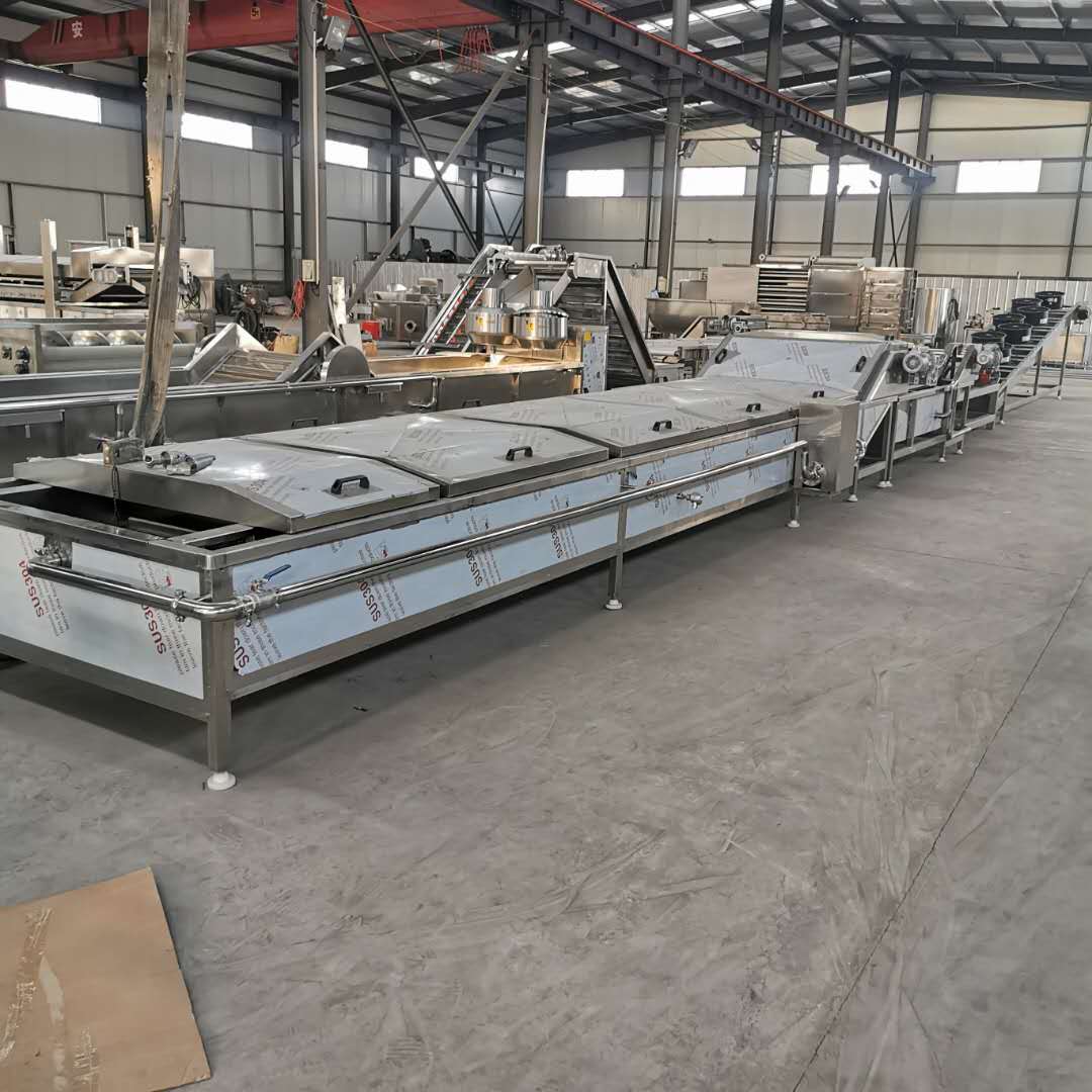 蒸煮、殺菌、冷卻、風干流水線